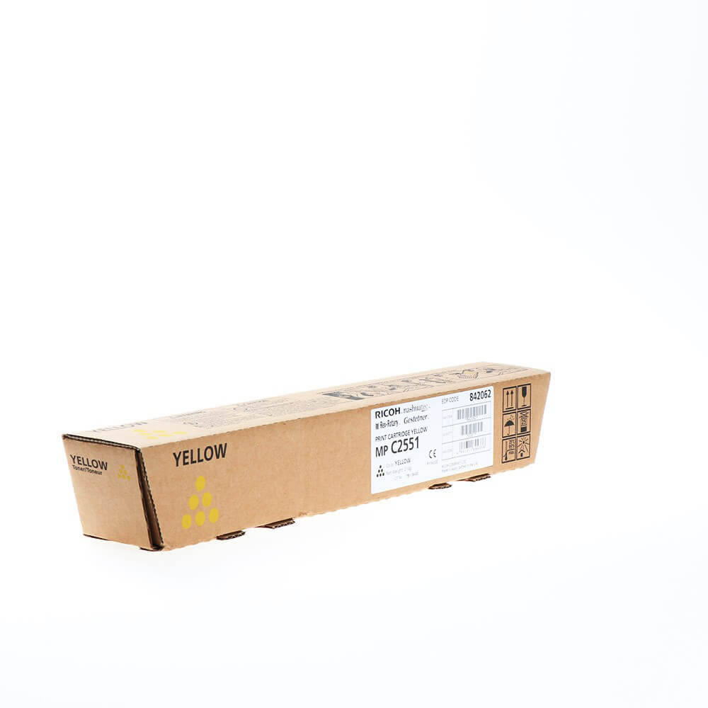 Toner 842062 MP C2551 Gul
