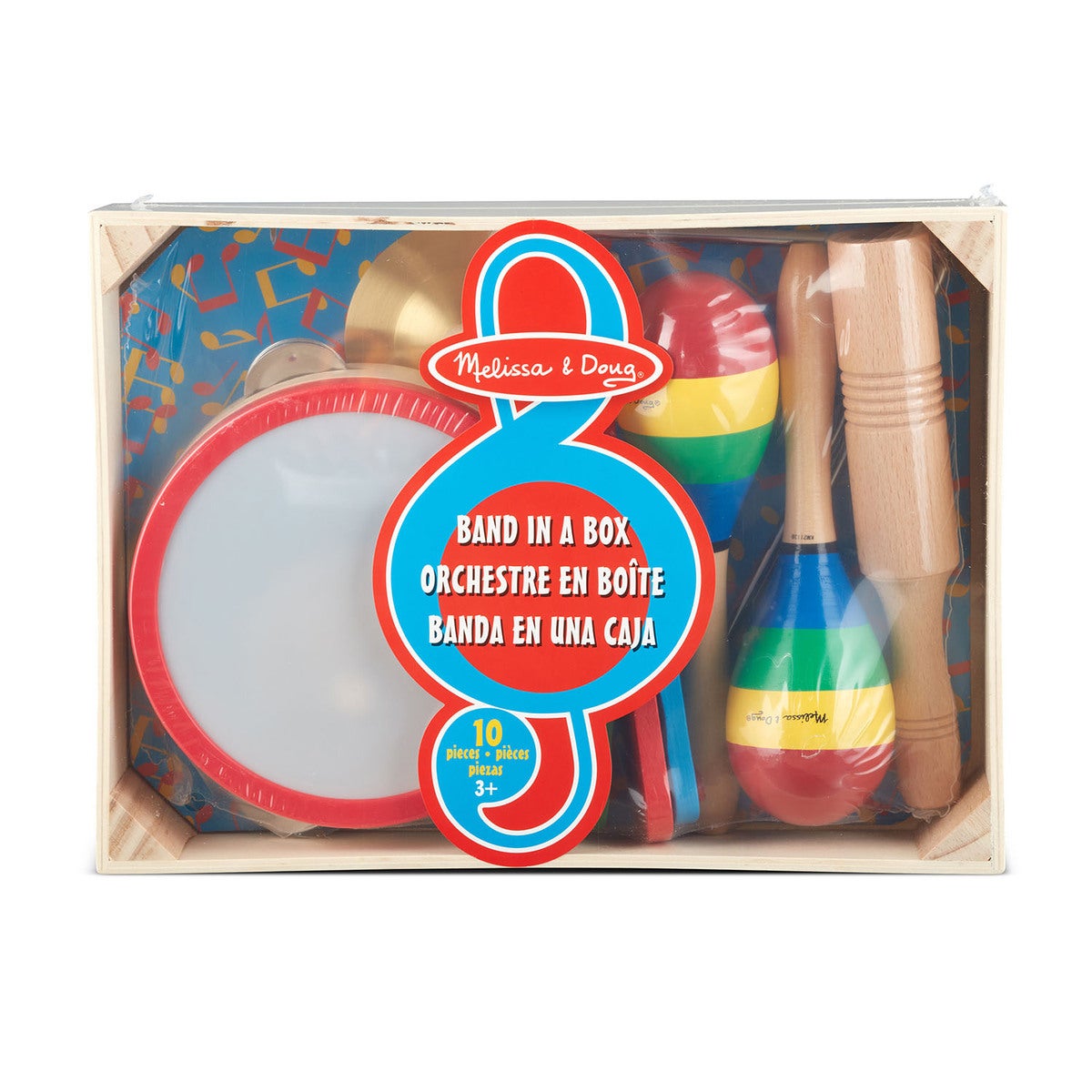 Soitinsetti Musical Instrument Play Set Band-In-A-Box!