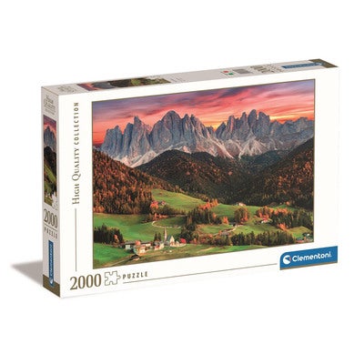 Puslespill 2000 Pcs High Quality Collection Val Di Funes
