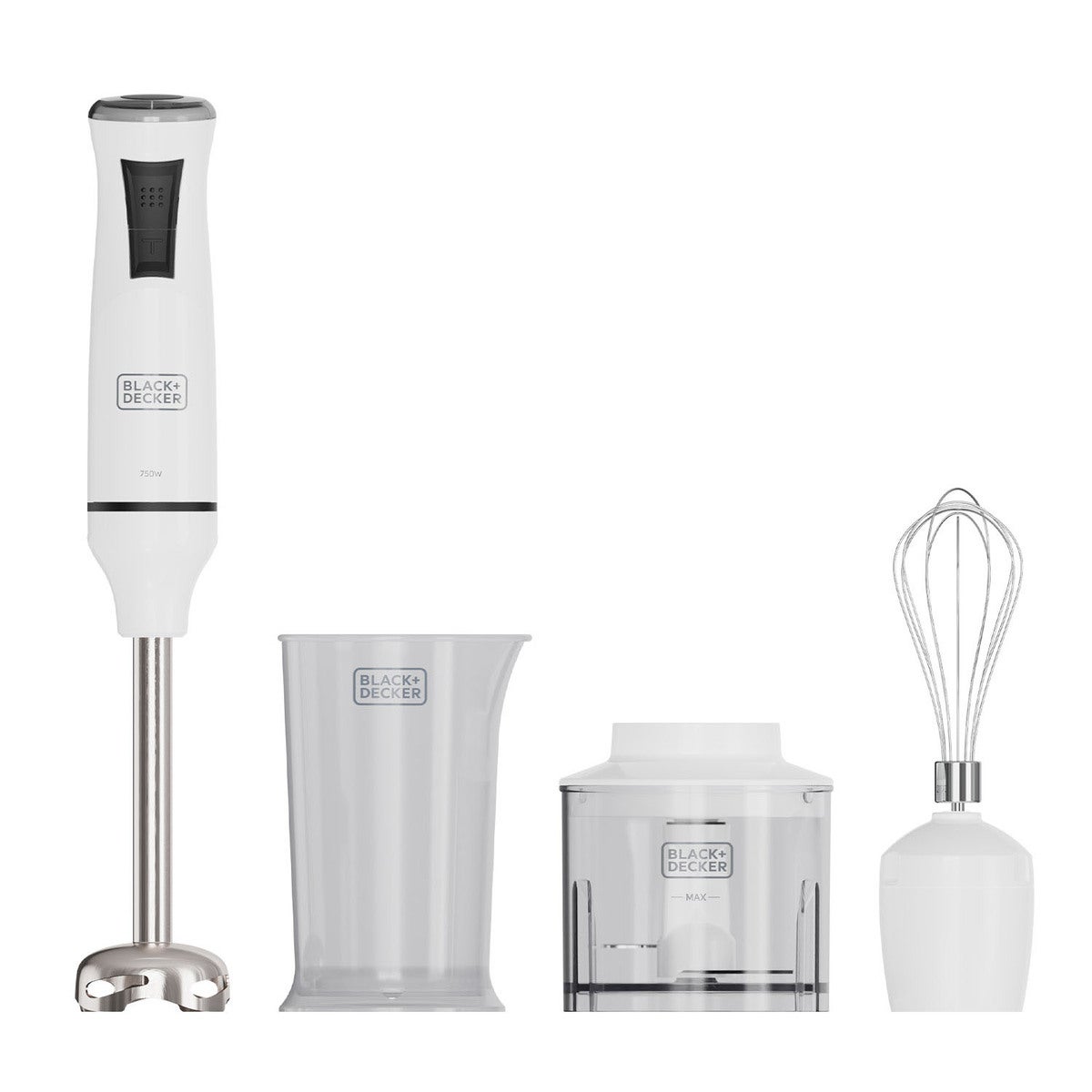 Hand Blender 750W Valkoinen Lisävarusteet