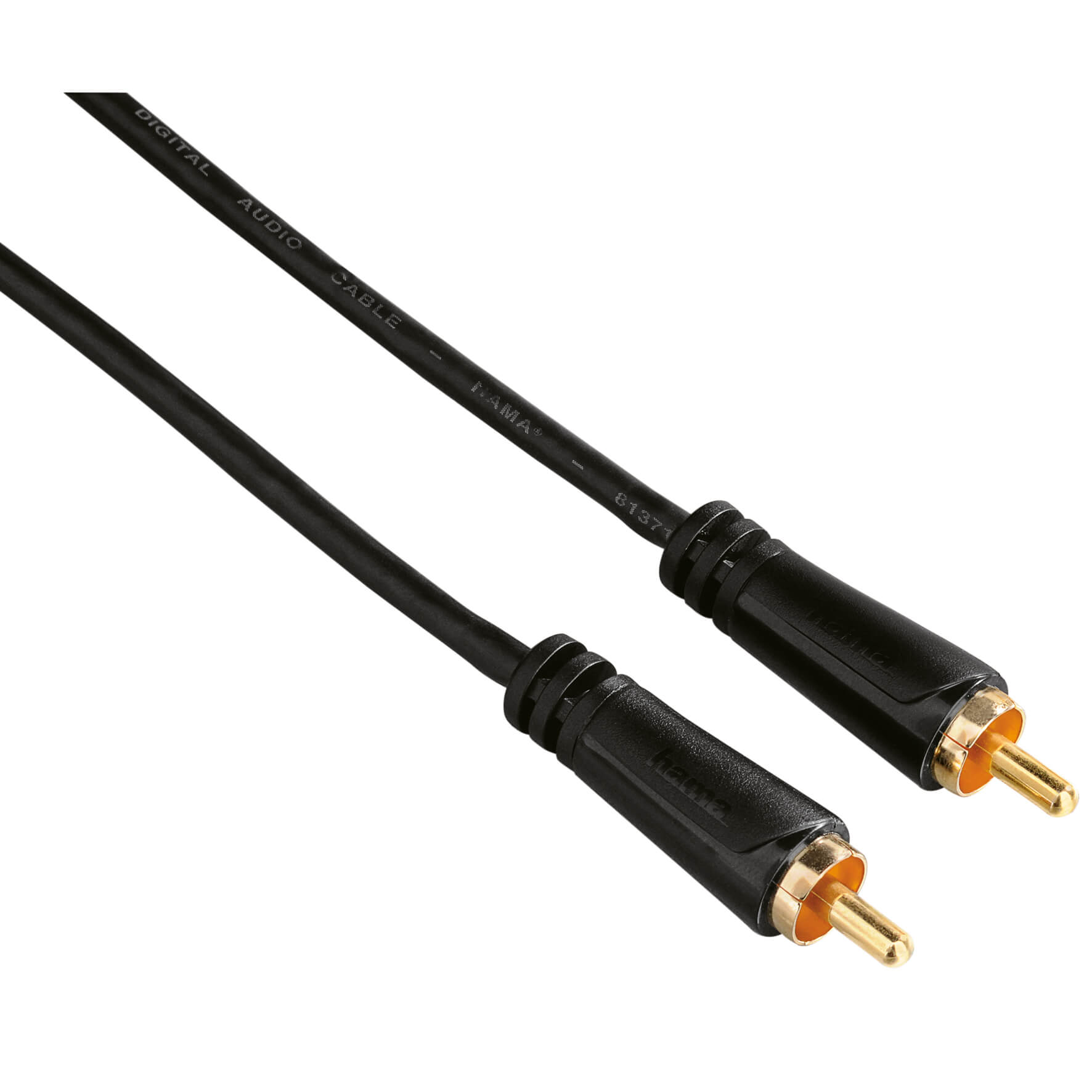 HAMA Johto Audio 1xRCA-1xRCA 1.5m Kulta/Musta