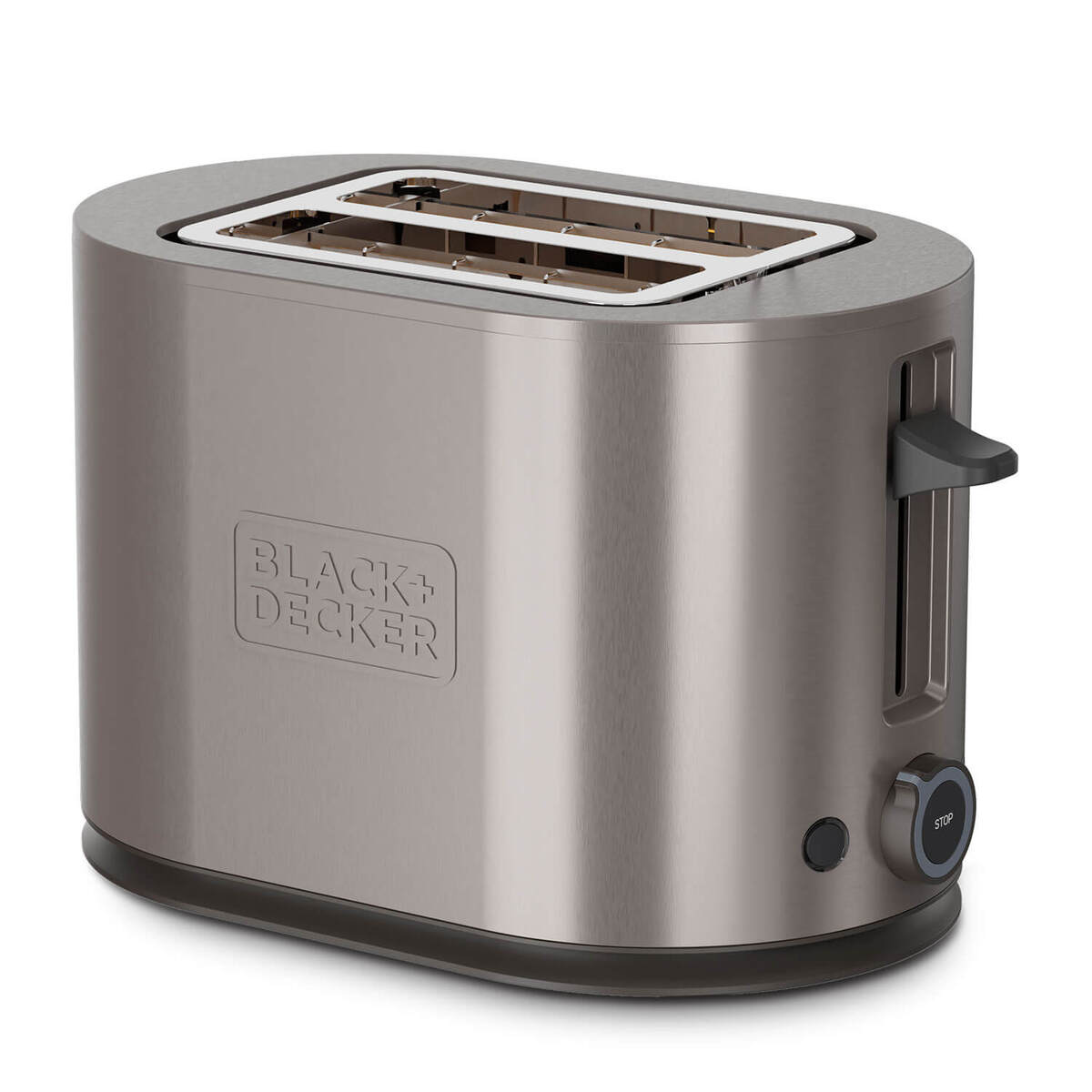 Leivänpaahdin Toaster 2-Lohkoinen 900W Inox