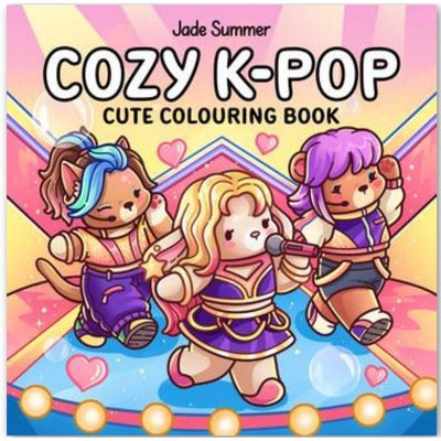 Målarbok: Cozy K-POP