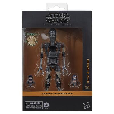 The Black Series 6 Inch Figure IG-12 & Grogu