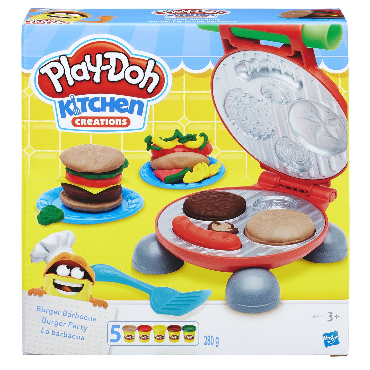 Leikkisetti Playset Burger Barbecue