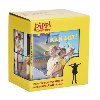 Pippi kan allt - Pekbok och kubpussel