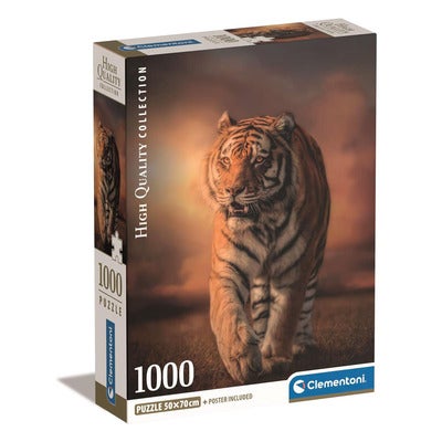 Puslespill 1000 Pcs CB High Quality Collection Tiger