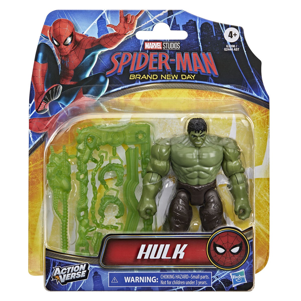MARVEL Spider-Man BND 4,75in  ActionVerse Figure Hulk
