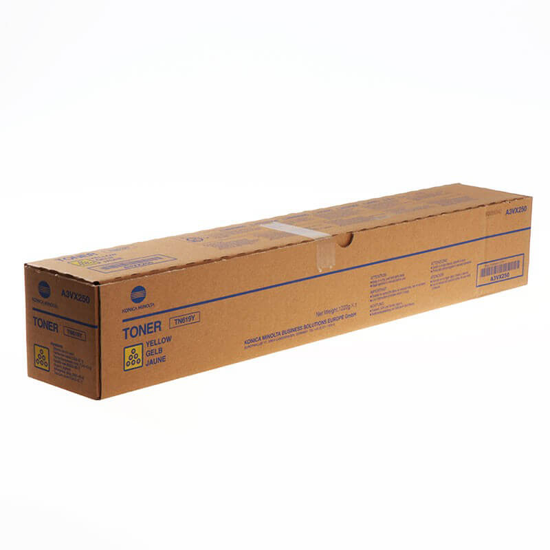 Toner A3VX250 TN619 Yellow