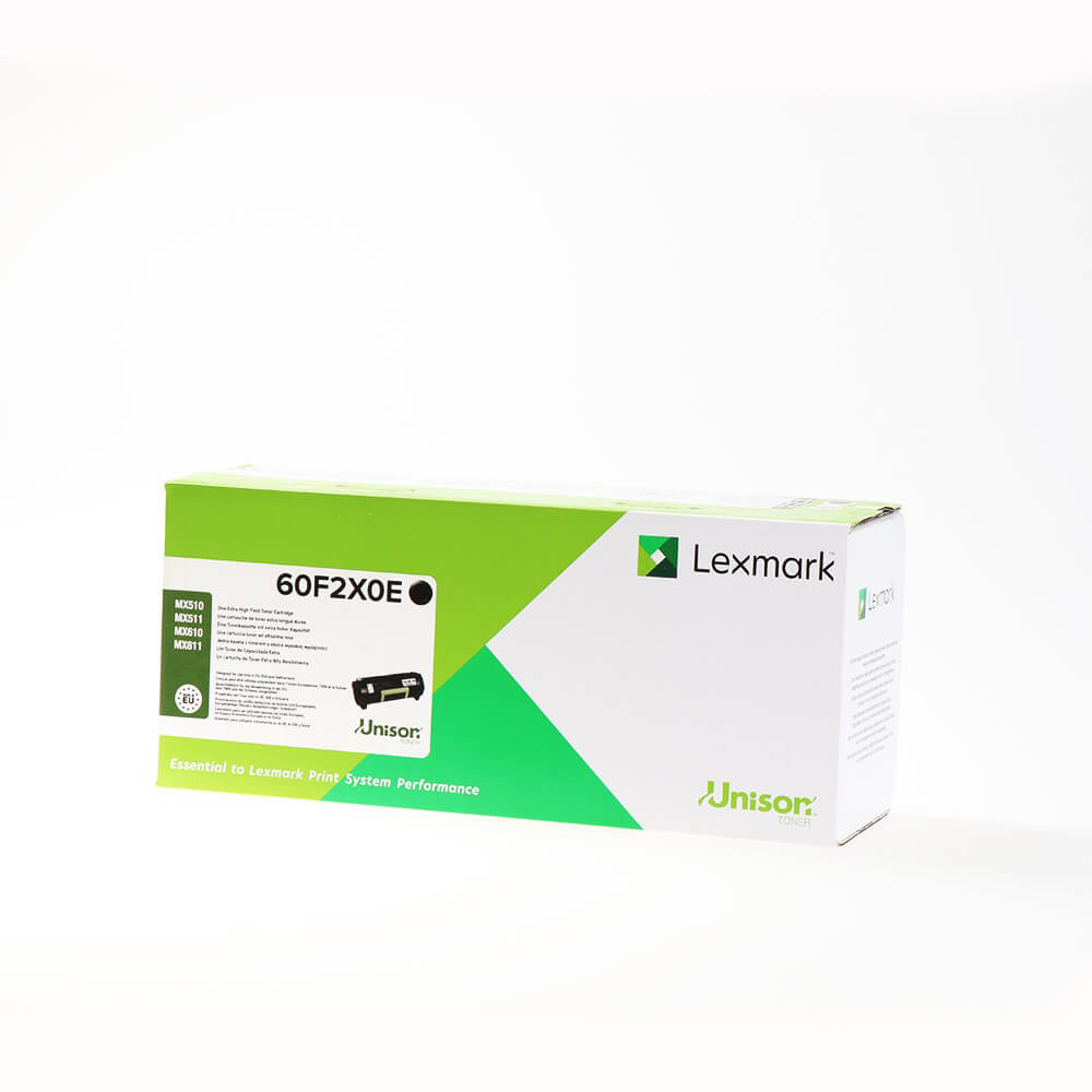 Toner 60F2X0E Sort Ekstra Høj Kapacitet, Corporate Return