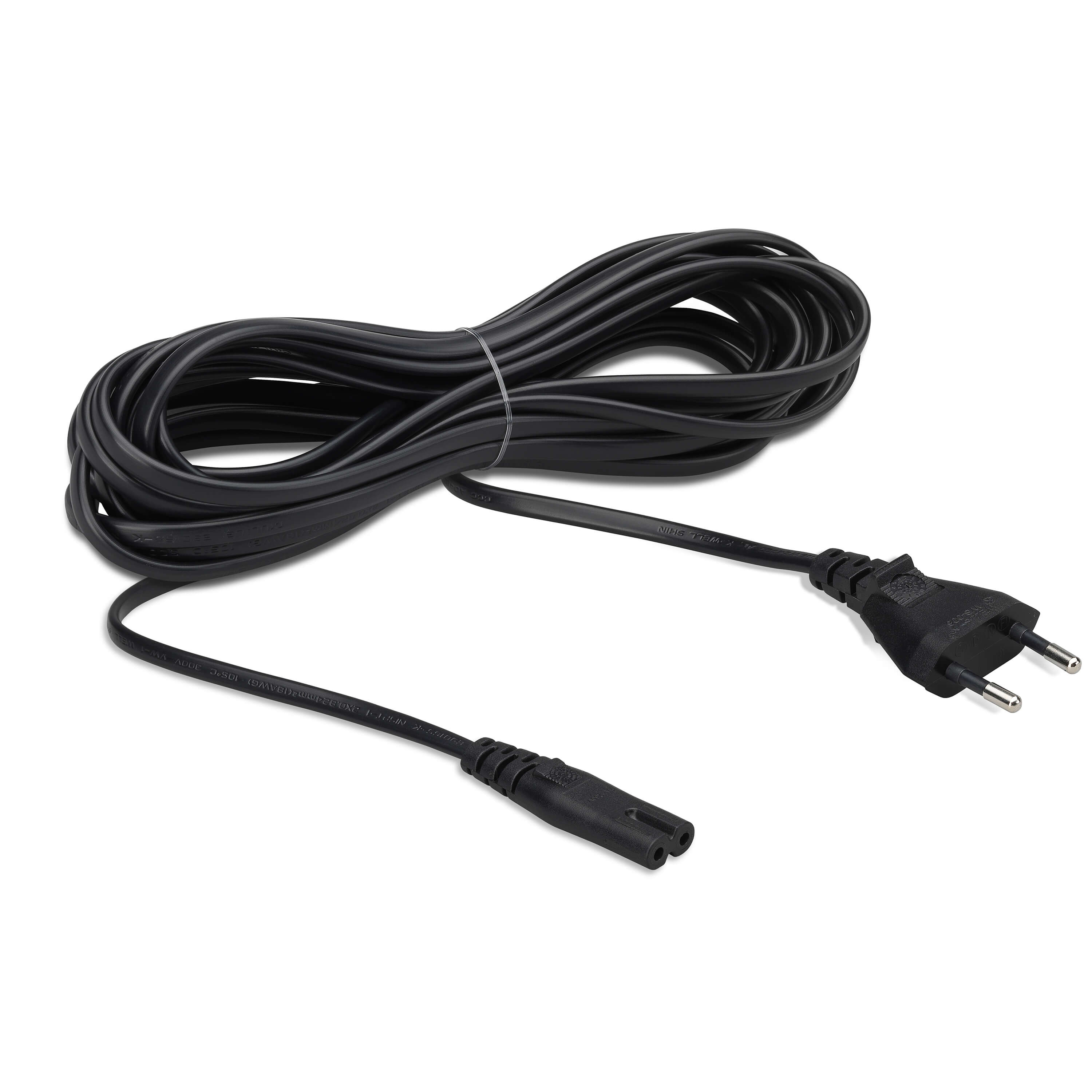 5M Power Cable for Sonos Speakers EU - Black Single