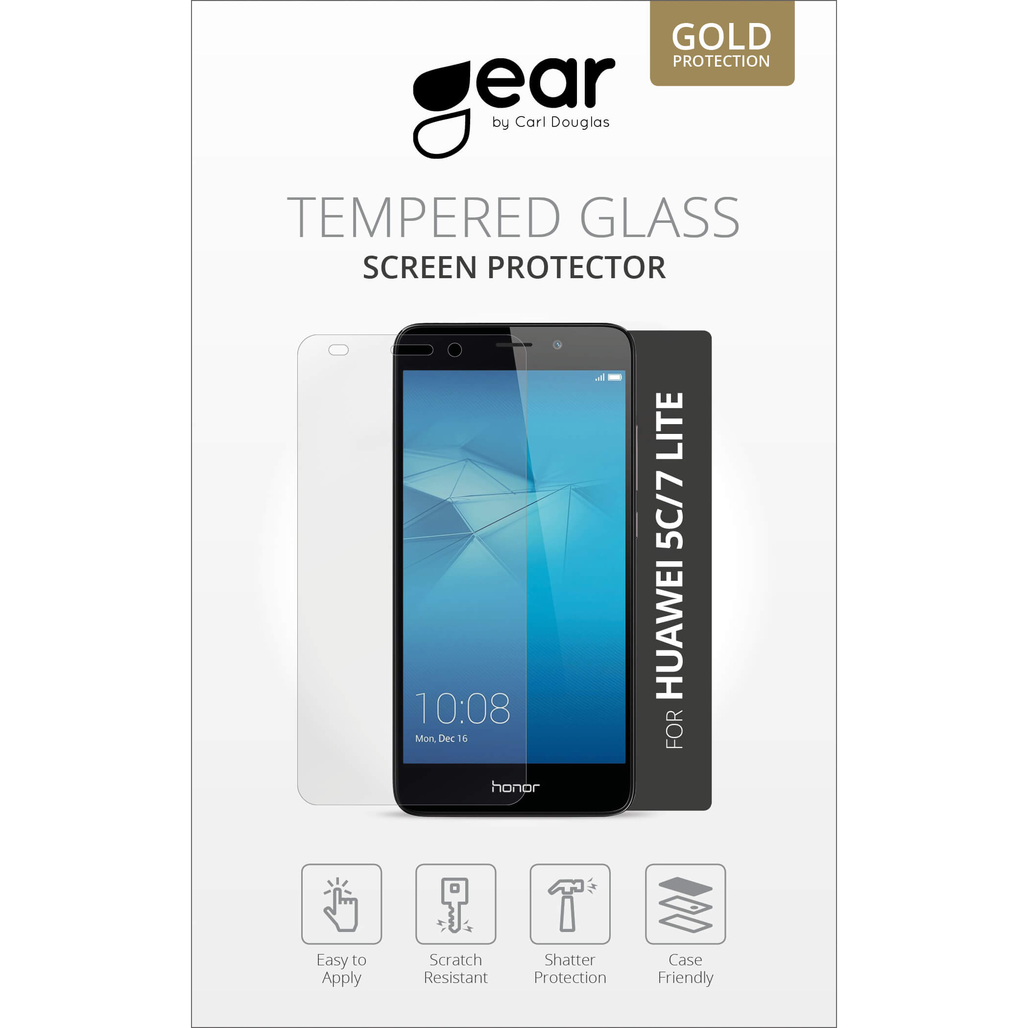 Glass Prot. 5.2" Huawei Honor 5C/7 Lite
