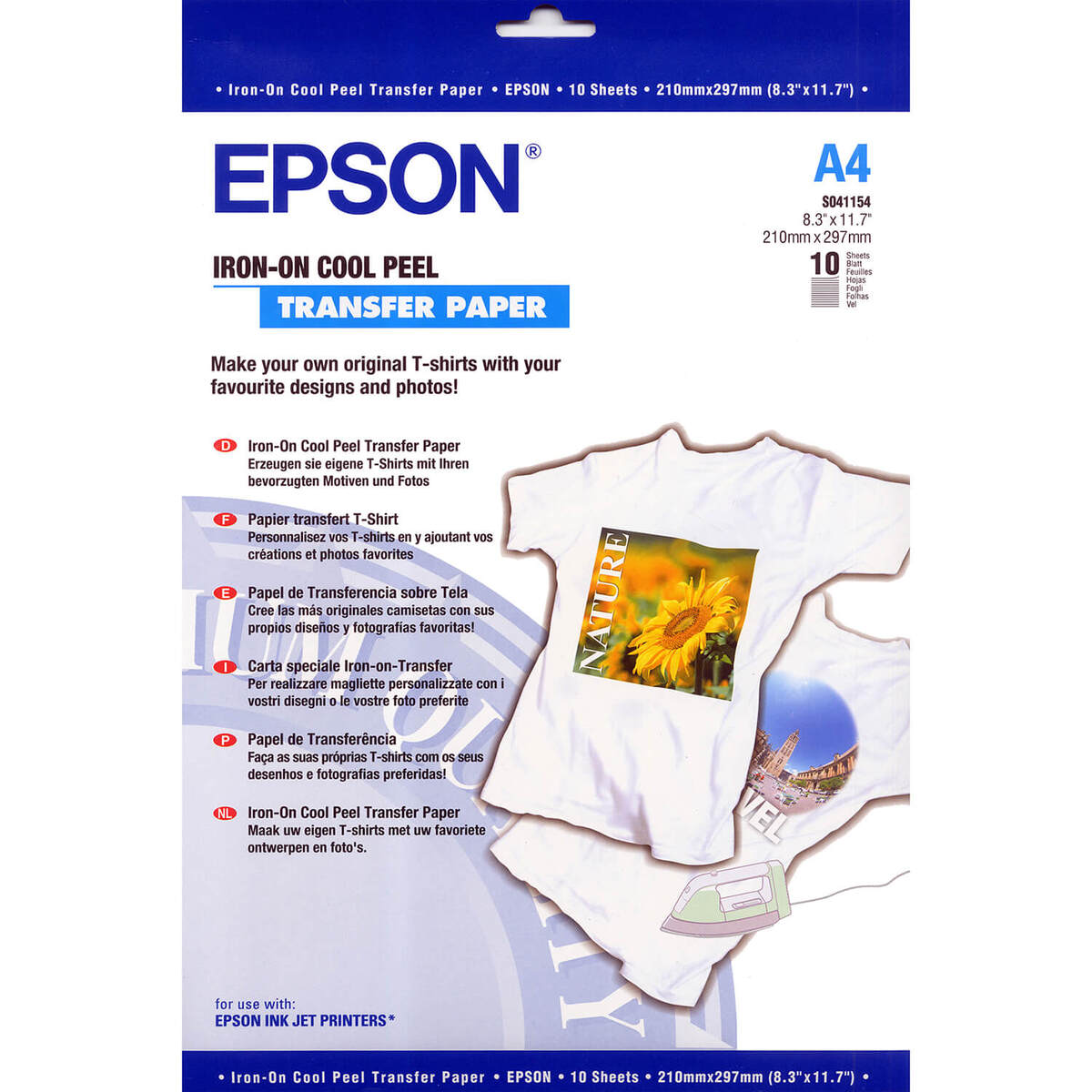 A4 Iron-on-Transfer Paper A4 - 10 Sheets