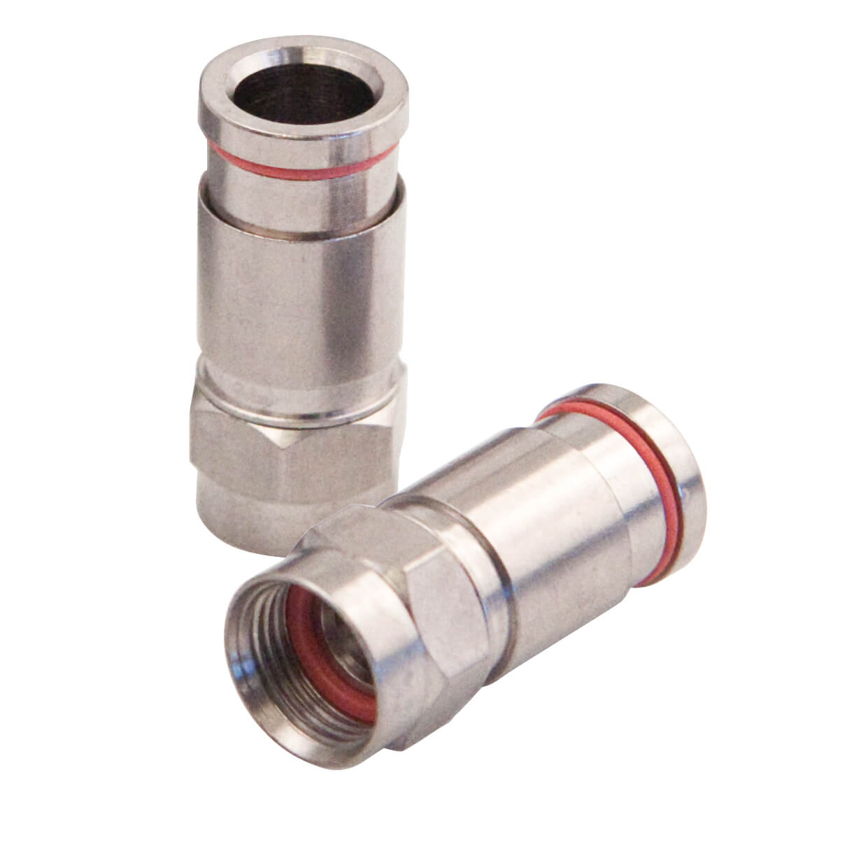 F Connector Twist 5,1 mm/6.8 mm, 100 Pieces