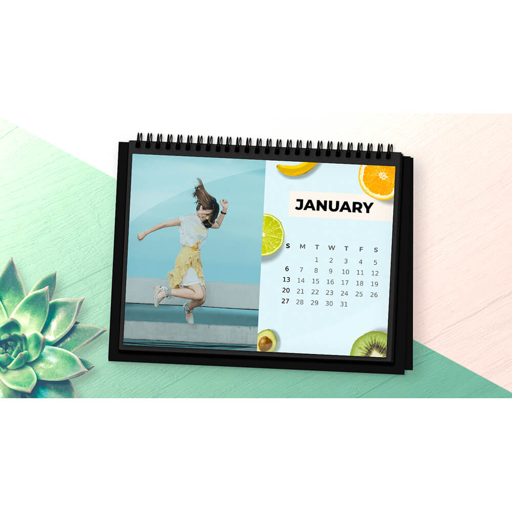 Easykalender Table Calendar 15x20cm Landscape