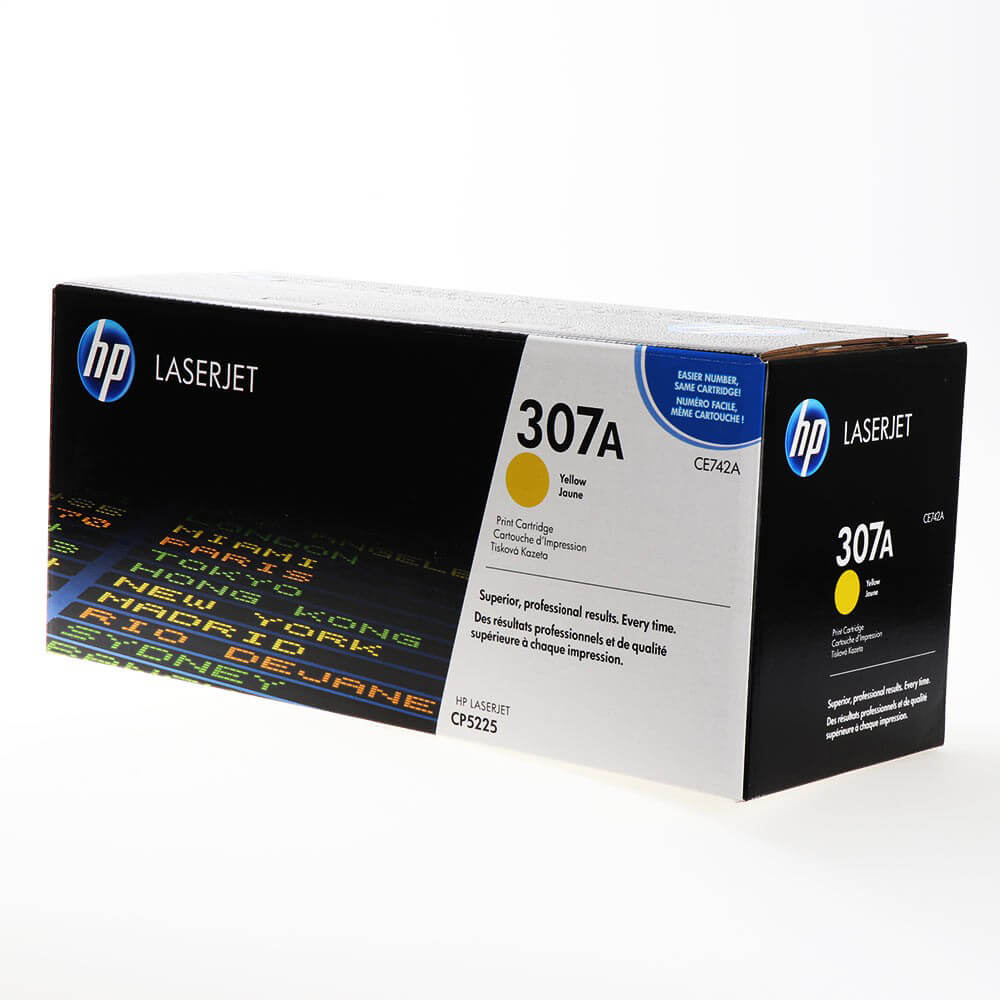 Toner CE742A 307A Gul