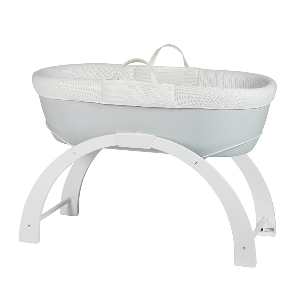 SHNUGGLE Moses Basket Dreami Sleep System Grey