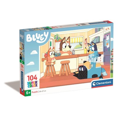 Puslespill 104 Pcs Bluey