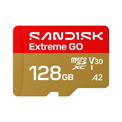 MicroSD Extreme GO 128GB 240/120MB/s C10 UHS U3 V30 A1