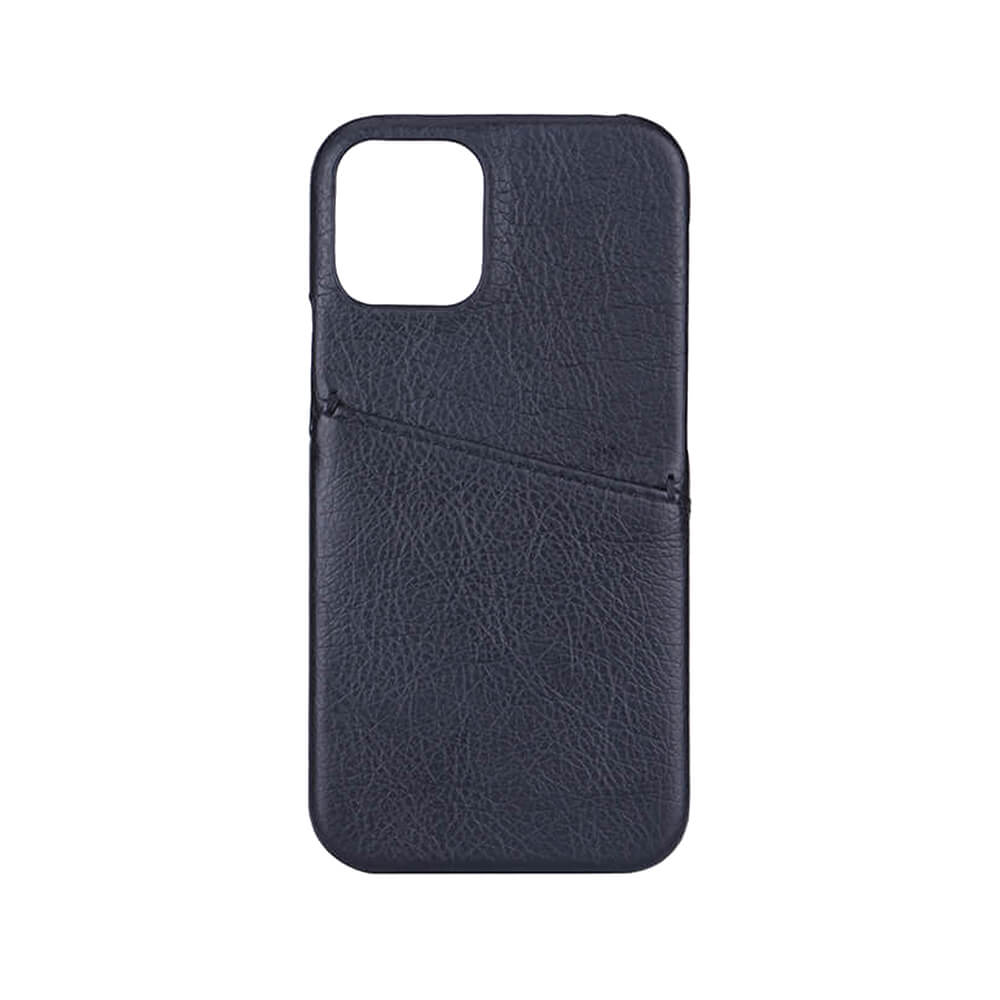 Mobile Cover Black with Cardpocket iPhone 12  5,4"