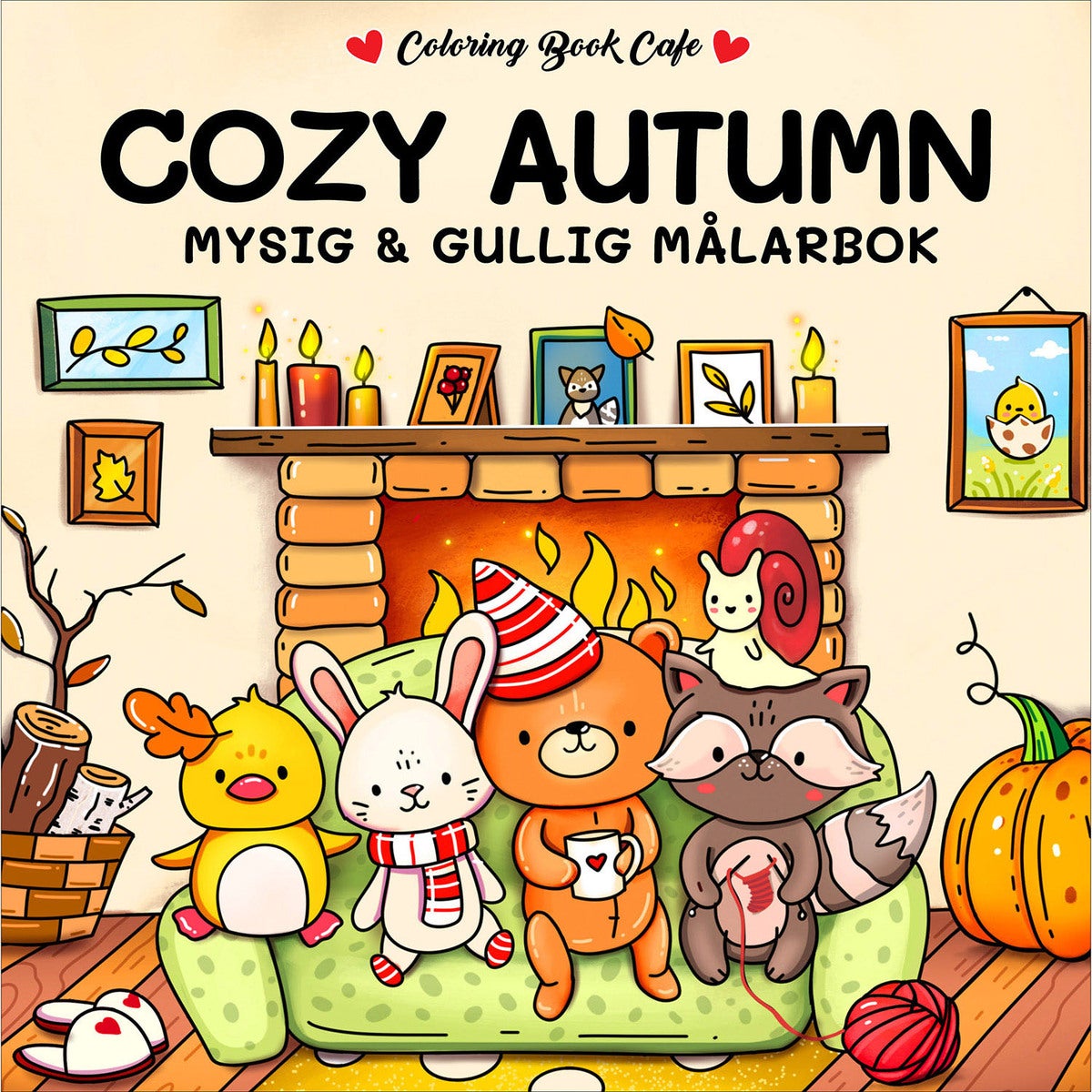 Målarbok: Cozy Autumn