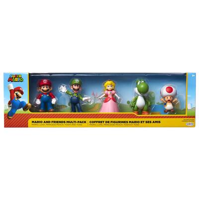 2.5 Inch Limited Articulation Figure 5-Pack Mario & Friends