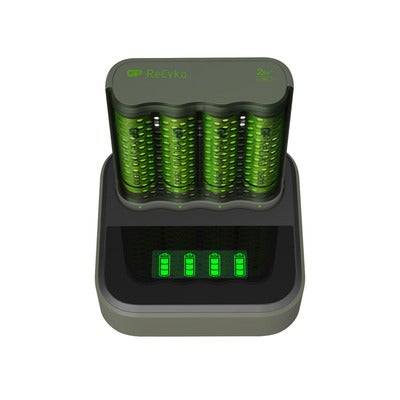 Akkulaturi Speed Charger M452 + D451 4xAA 2600mAh