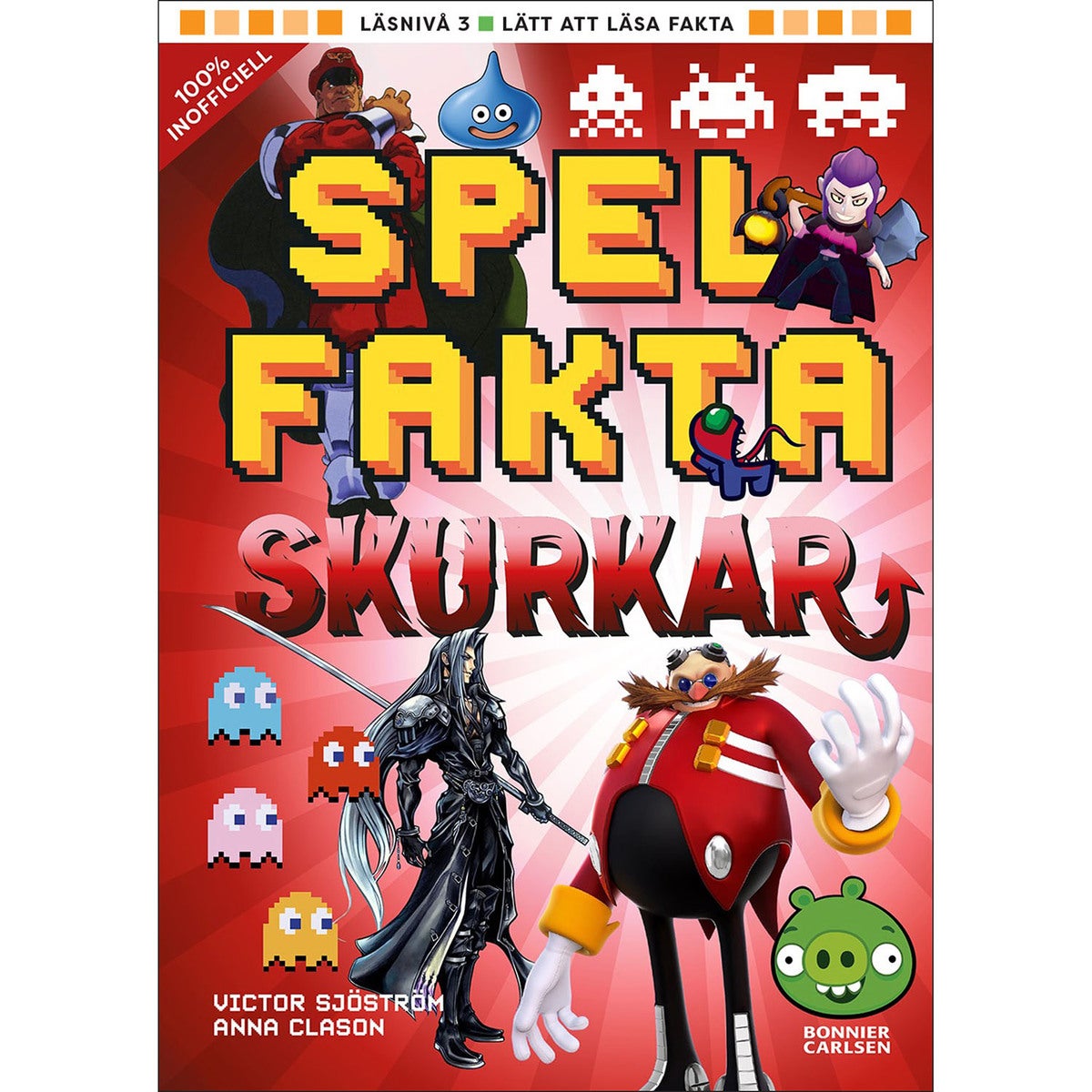 Lätt att Läsa Fakta: Spelfakta - Skurkar (Bok 2)