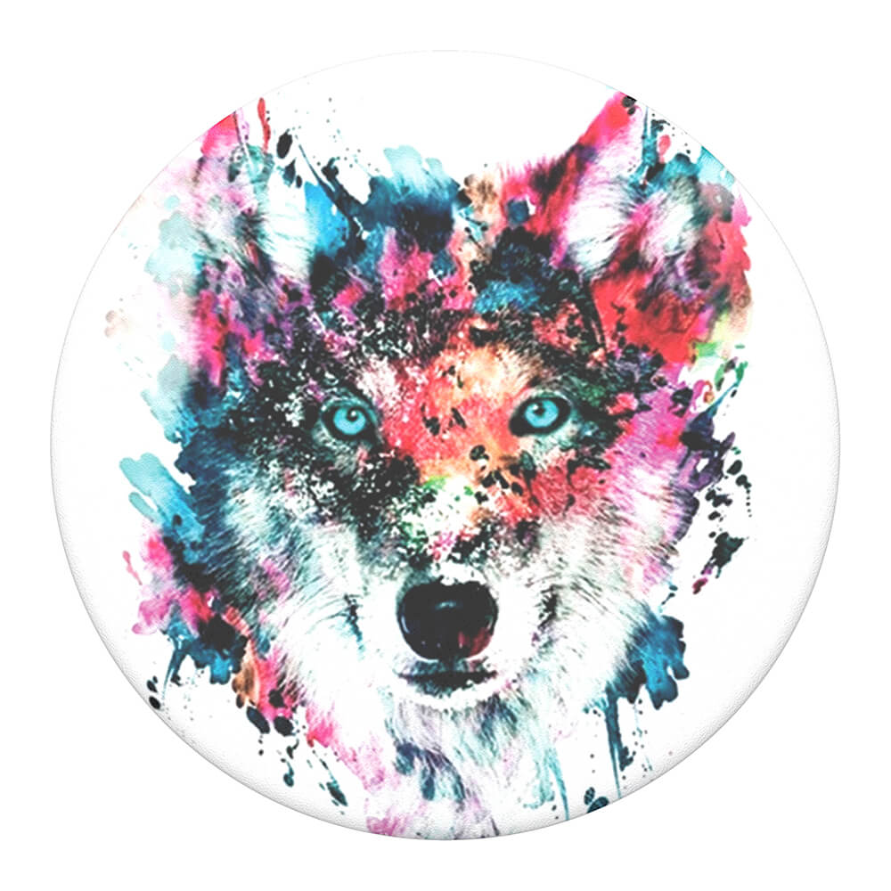POPSOCKETS Wolf Removable Grip with Standfunction