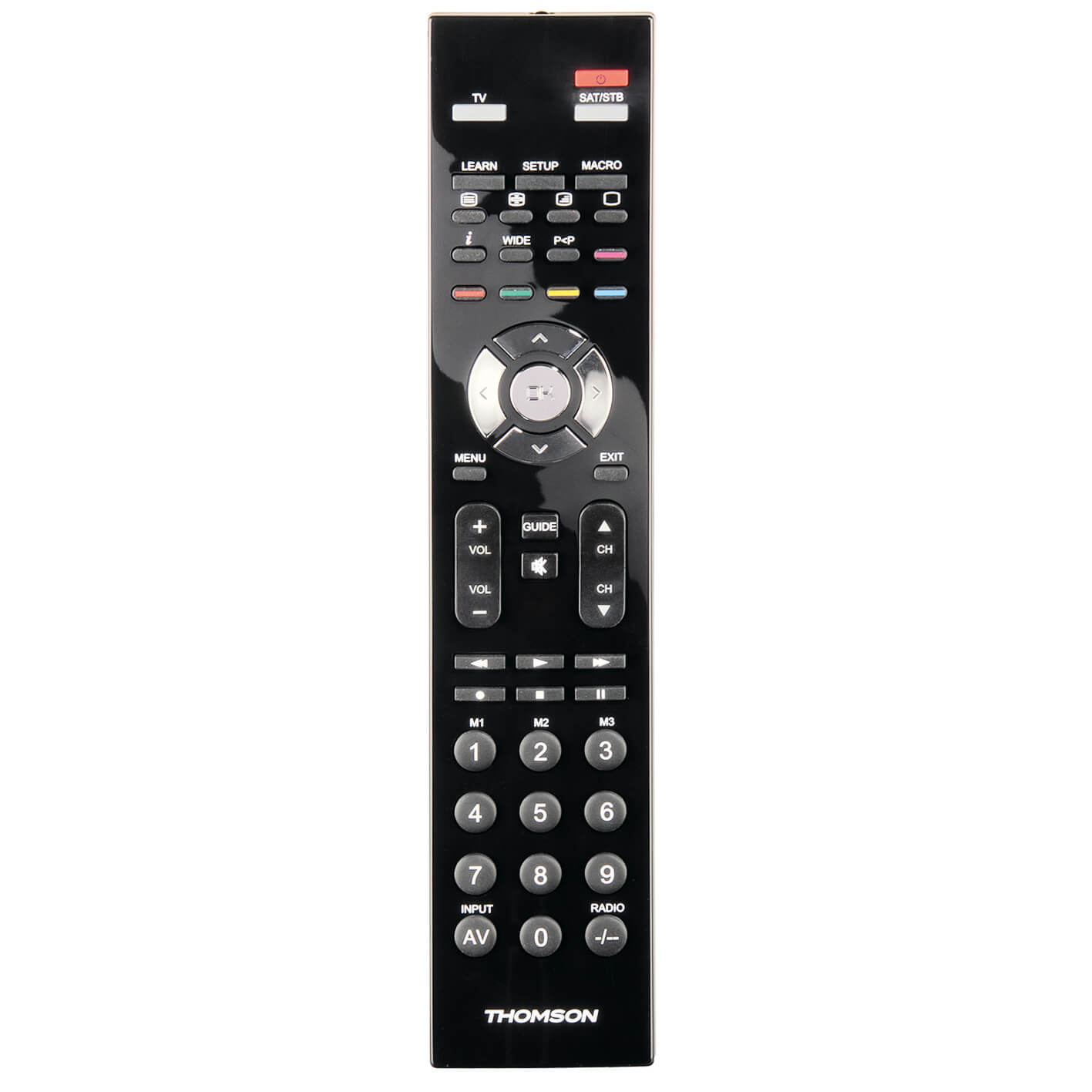 THOMSON Remote Control ROC2411 2in1, Black, Universal