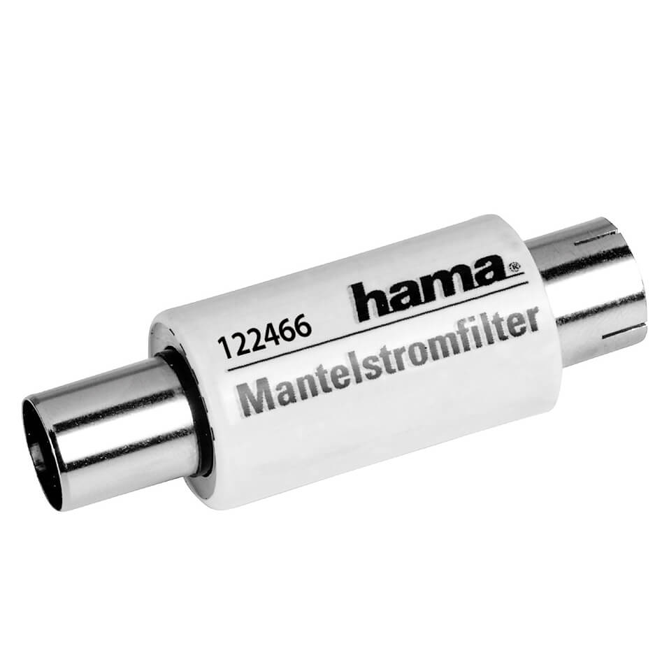 HAMA Sovitin Antenni 75dB Virtasuodatin