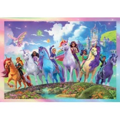 Puslespill 104 Pcs Unicorn Academy