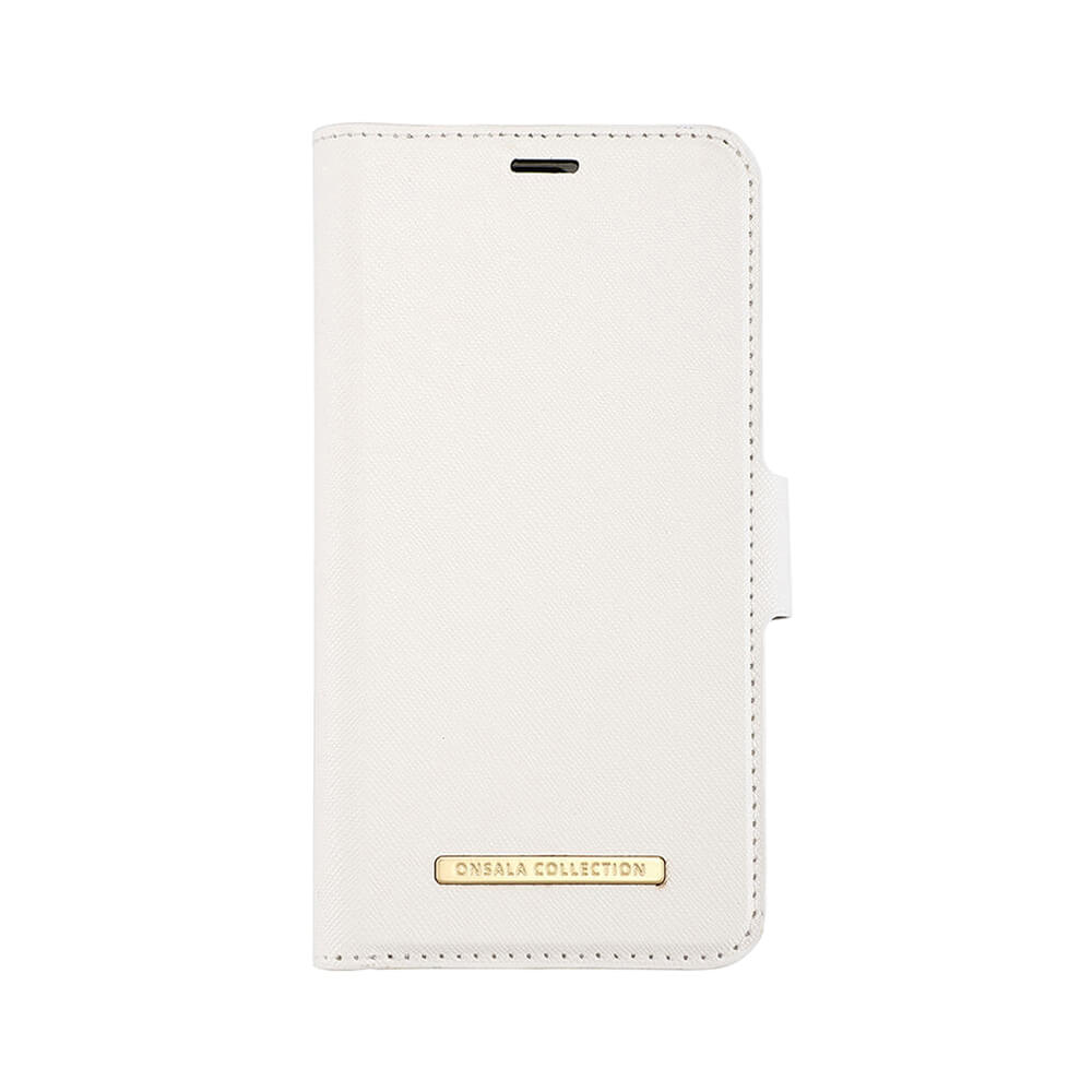 Mobile Wallet Saffiano White iPhone 11 Pro