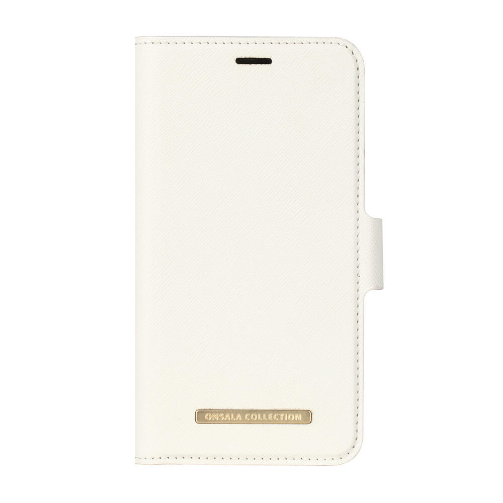 Mobilfodral Saffiano White - iPhone X/XS