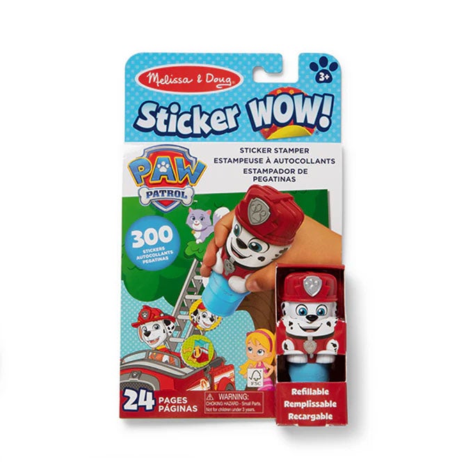 Sticker Wow! Activity Pad Set Paw Patrol Marshall