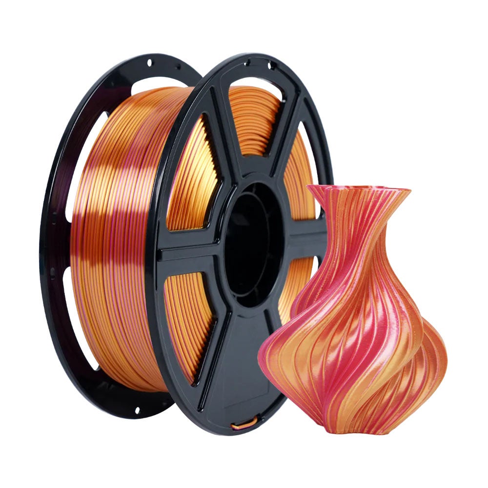 3D-filament PLA Silk Dual 1000g Guld+Rose