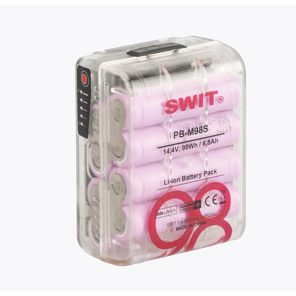 SWIT PB-M98SE 98Wh V-lock Transparent Mini