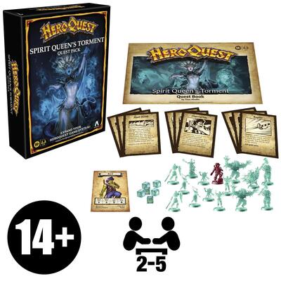 Brädspel HeroQuest: Spirit Queen's Torment Quest Pack (Expansionspaket)
