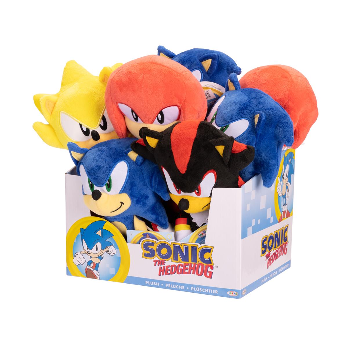 Sonic The Hedgehog Plush 9 Inch (Assortert 9)
