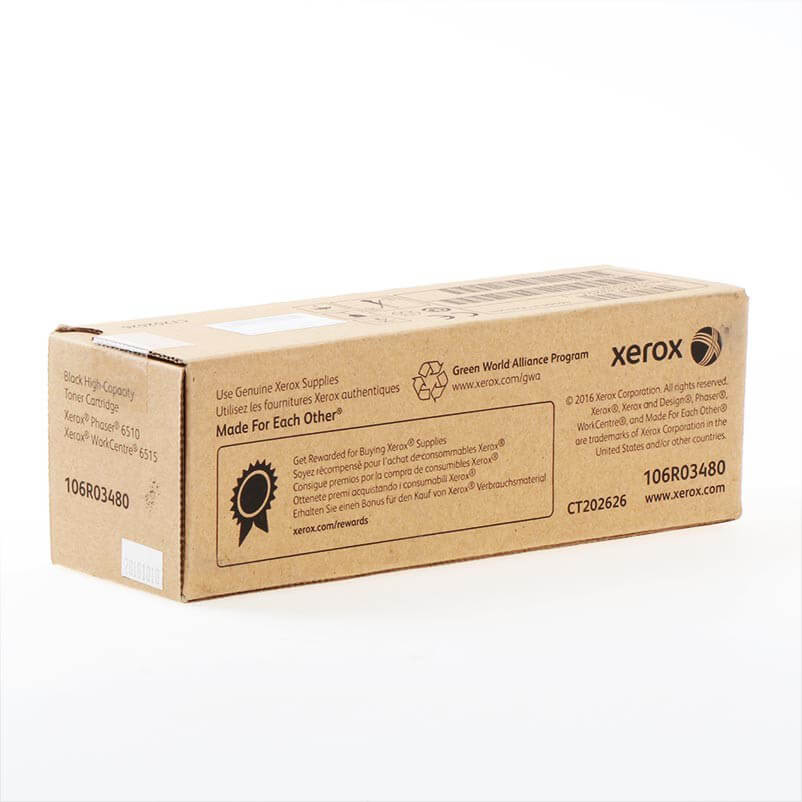 Toner 106R03480 Svart Hög Kapacitet