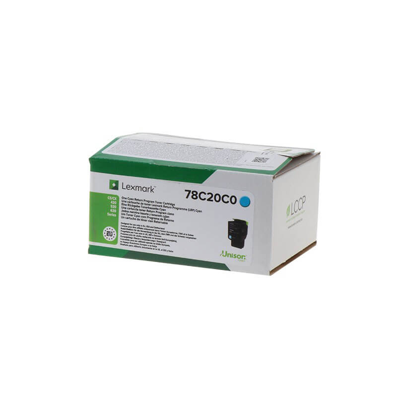 Toner 78C20C0 Cyan, Return