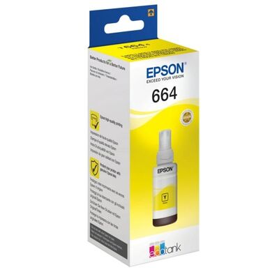 EPSON Ink C13T664440 664 Yellow Ecotank