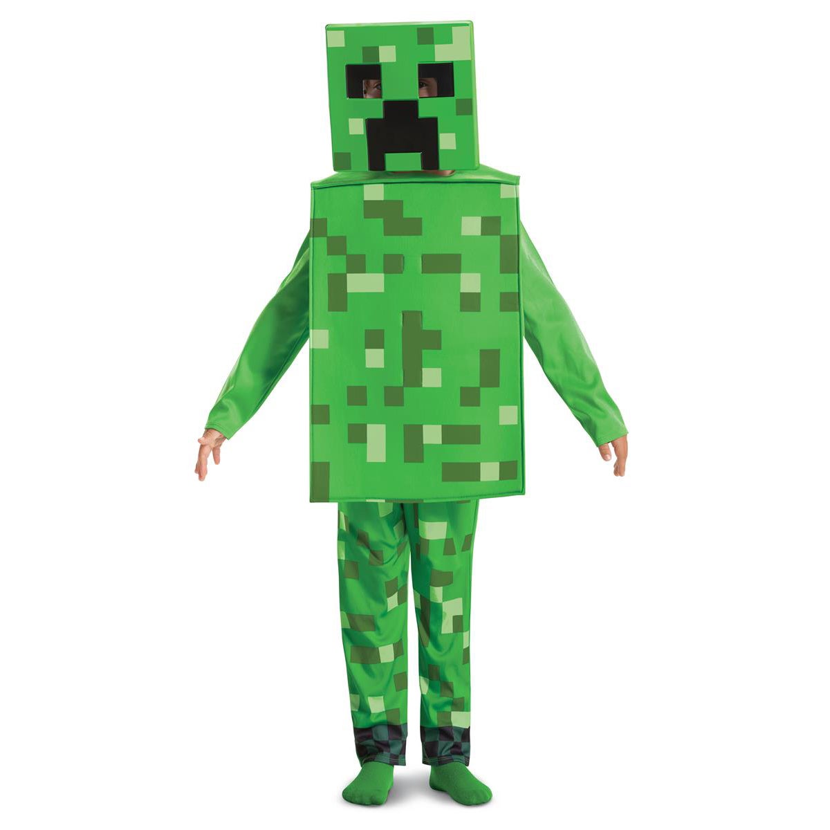 Minecraft Costume Fancy Creeper Storlek S