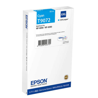 EPSON Ink C13T90724N T9072N XXL Cyan