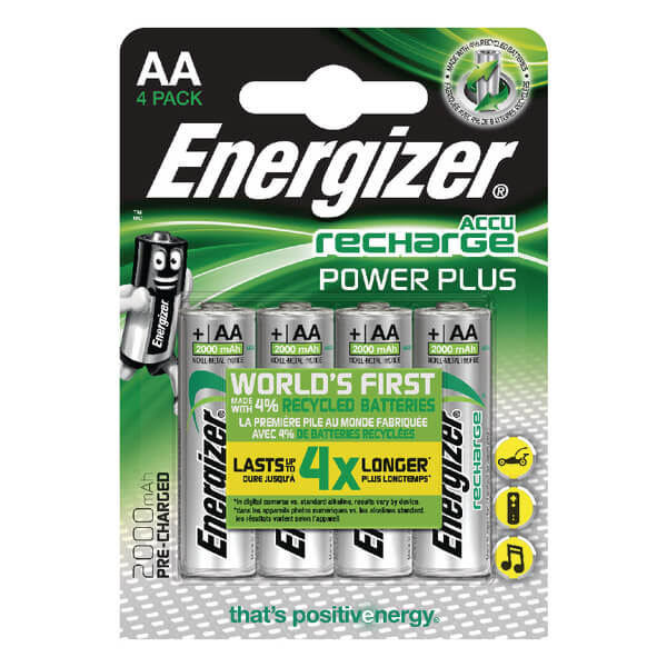 ENERGIZER 2000 mAh AA 4-pack LR6