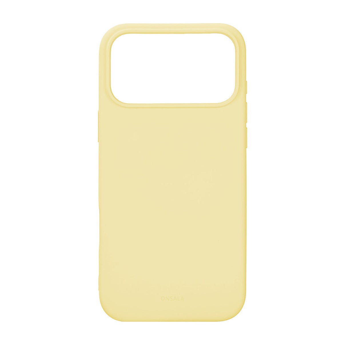 Mobildeksel med silikonfølelse Lemon - iPhone 17 Pro Max