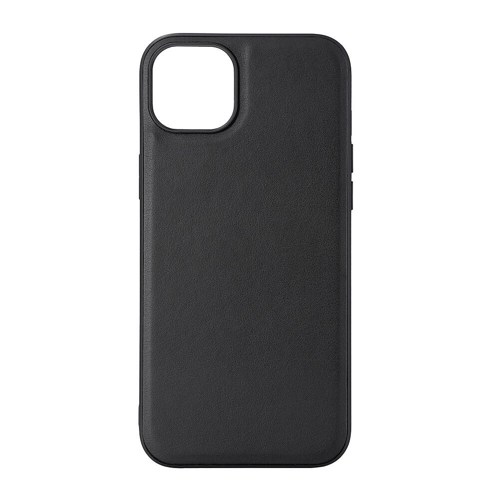BUFFALO Back cover PU MagSeries iPhone 15 Plus Black