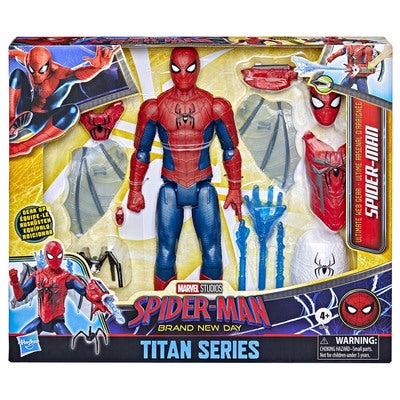 MARVEL Spider-Man BND 12in Web-Tech Spider-Man and Accy