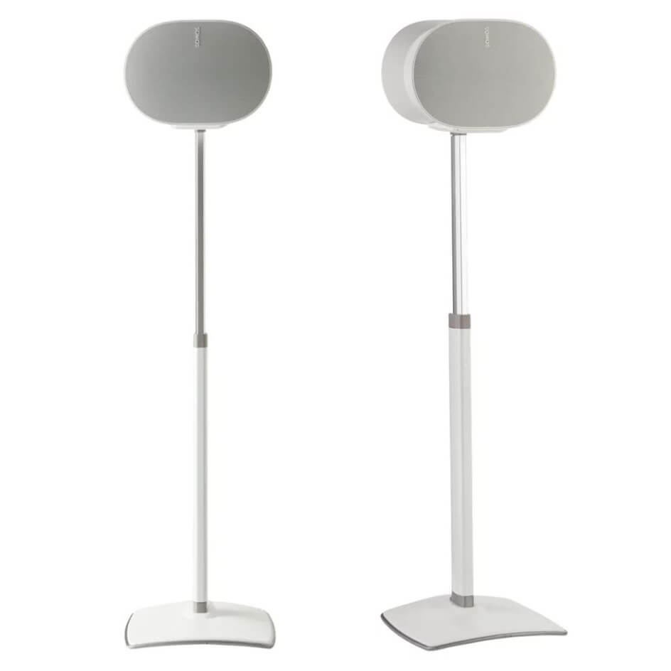 Floor Stand Adjustable for Sonos ERA 300 Pair White