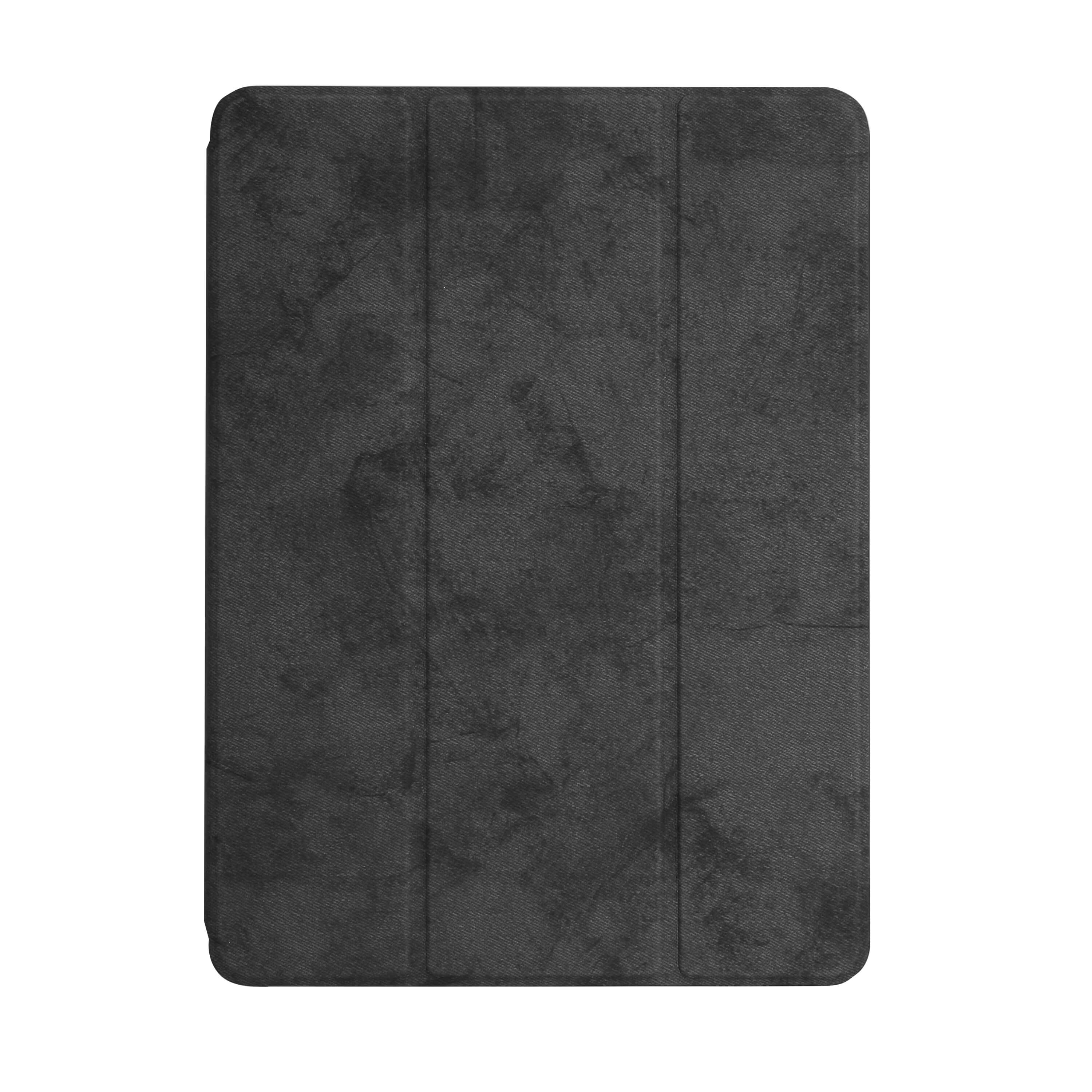 Tabletcover Grey iPad 2018 space for Apple Pencil